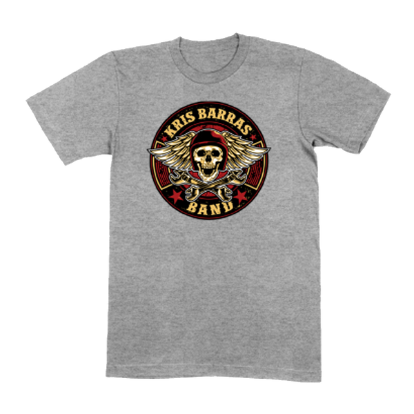 BIKER HELMET GREY T-SHIRT