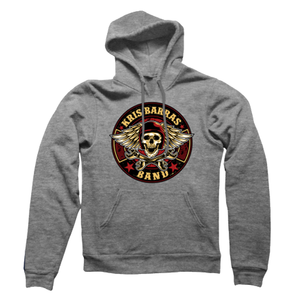 BIKER HELMET GREY HOODIE - MEDIUM