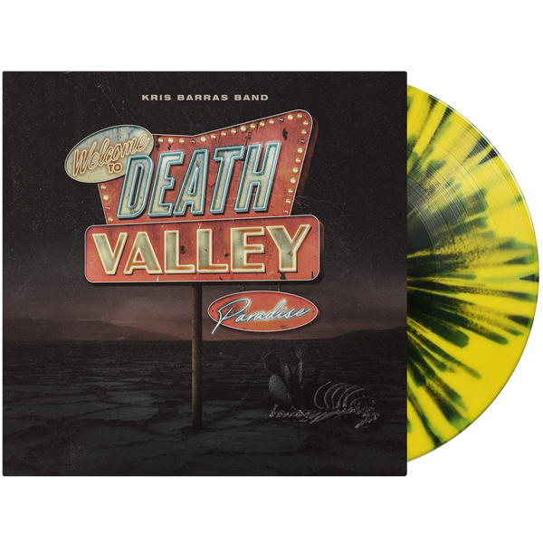 DEATH VALLEY PARADISE (SIGNED EXCLUSIVE YELLOW SPLATTER VINYL)